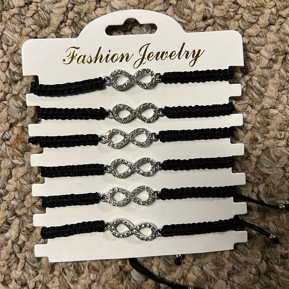 Infinity bracelets